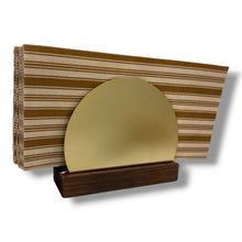 Load image into Gallery viewer, NAPKINS -  LINEN TEXTURED PINK STRIPE