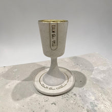 Load image into Gallery viewer, KIDDUSH CUP WITH SAUCER