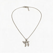 Load image into Gallery viewer, NECKLACE CHAI - SILVER