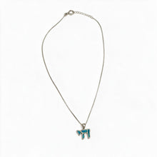 Load image into Gallery viewer, NECKLACE CHAI - SILVER OPAL