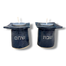 Load image into Gallery viewer, CERAMIC CANDLE HOLDER - SQUARE