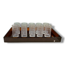 Load image into Gallery viewer, KIDDUSH CUP SET - GEOMETRIC