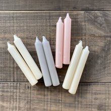 Load image into Gallery viewer, SHABBAT CANDLE SET - NATURAL HUES