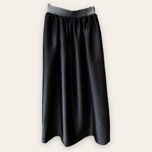 Load image into Gallery viewer, LUNA SKIRT BLACK SATIN