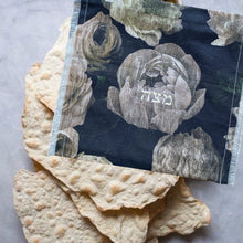 Load image into Gallery viewer, COTTON EMBROIDERY MATZAH COVER - JULIE