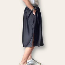 Load image into Gallery viewer, LUNA SKIRT BLACK SATIN