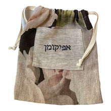 Load image into Gallery viewer, PESACH AFIKOMEN BAG - LINEN