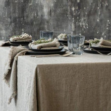 Load image into Gallery viewer, TABLECLOTH - NATURAL LINEN