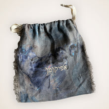 Load image into Gallery viewer, LINEN EMBROIDERY AFIKOMEN BAG - RACHEL