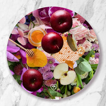 Load image into Gallery viewer, ROSH HASHANAH PLATE - ROUND NAOMI