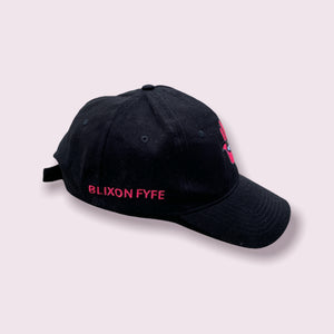 LOVE LIFE CAP BLACK HAMSA