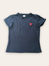 Load image into Gallery viewer, LOVE LIFE T-SHIRT BLACK HEART