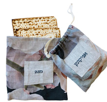 Load image into Gallery viewer, PESACH AFIKOMEN BAG - LINEN