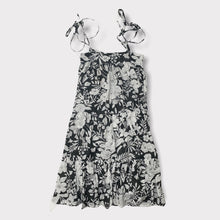 Load image into Gallery viewer, AVA DRESS BLACK FLORAL