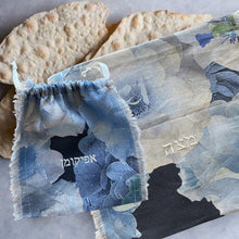 Load image into Gallery viewer, LINEN EMBROIDERY MATZAH COVER - AVA