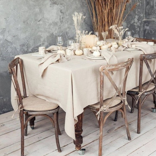 TABLECLOTH - NATURAL LINEN