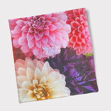 Load image into Gallery viewer, COTTON EMBROIDERY MATZAH COVER - DAHLIA