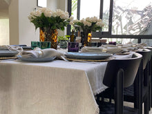 Load image into Gallery viewer, TABLECLOTH - NATURAL LINEN